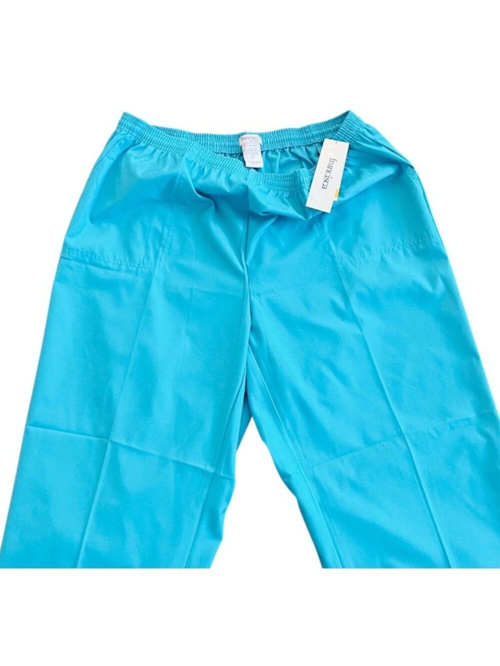 Francisca by Koret Women's Size 24W Pants - Blue / Aqua Color - NEW with Tags - Picture 2 of 3